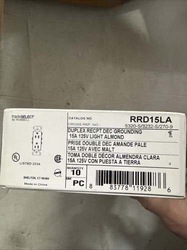 Hubbell rrd15la mandorla - rrd15la, lt